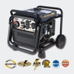 Generador Monofasico 4 500 W con motor a gasolina Thunder 7.5 HP Evans