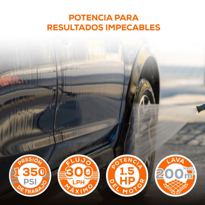 HobbyClean 1200W 4.5LPM 1350PSI EVANS - Imagen 4